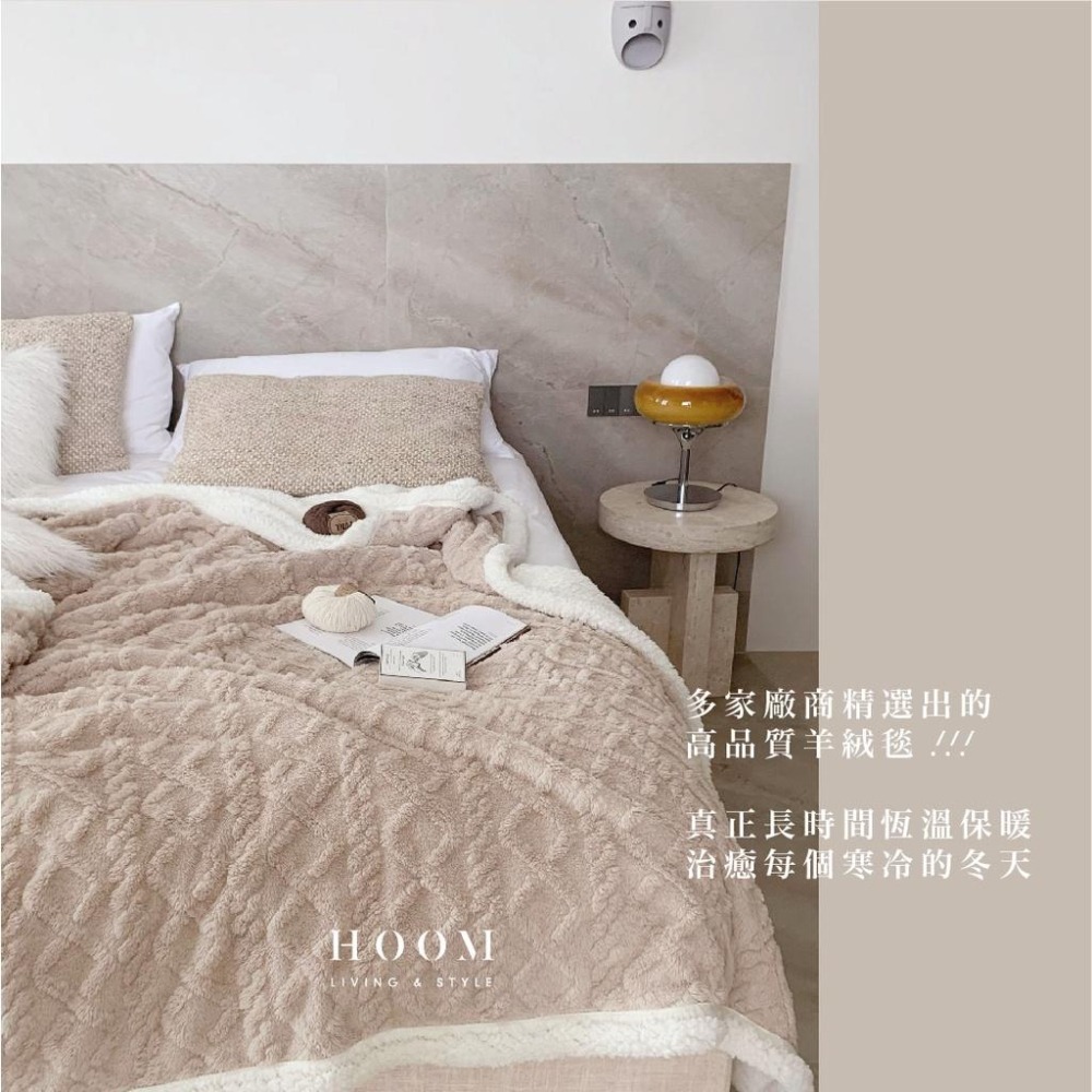 禾慕現貨🇹🇼 奶茶柔軟毛毯 空調毯 冷氣毯 保暖羊羔絨 毛毯 毯子 沙發毯 蓋毯 露營毯 萬用毯 保暖毯 絨毛毯-細節圖3