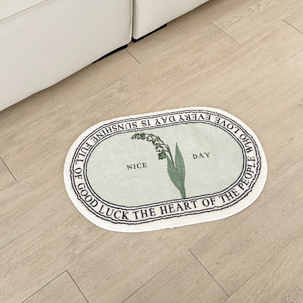 禾慕生活🇹🇼 法式復古地毯 絨毛地墊 雲朵柔感地墊 地墊 浴室地墊 防滑地墊 浴室腳踏墊 地墊臥室 床邊地墊-規格圖9