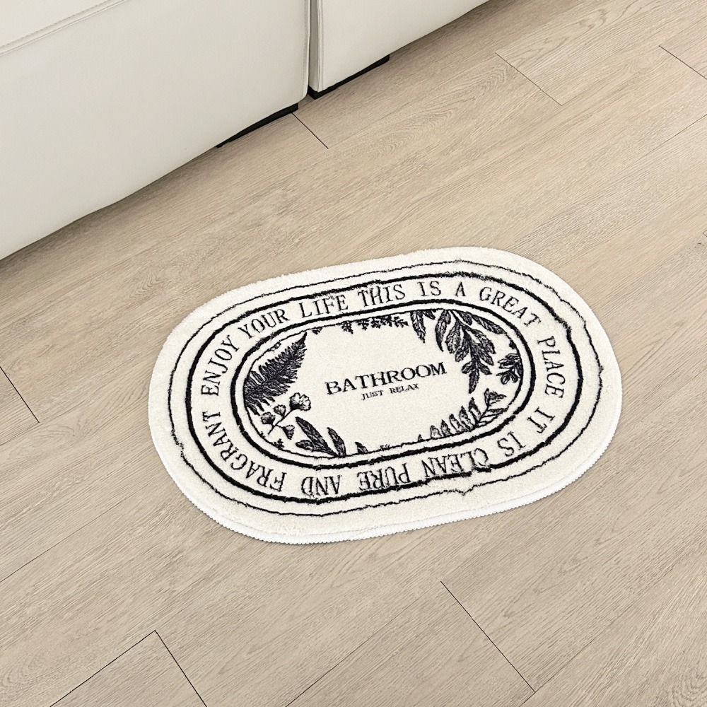 禾慕生活🇹🇼 法式復古地毯 絨毛地墊 雲朵柔感地墊 地墊 浴室地墊 防滑地墊 浴室腳踏墊 地墊臥室 床邊地墊-規格圖9