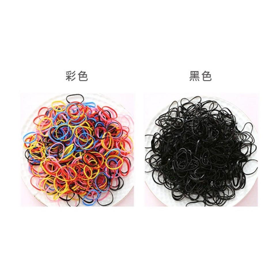 實用髮束兒童彩色橡皮筋兒童髮筋兒童髮束大人小孩可用兒童髮圈綁馬尾兒童髮飾黑色橡皮筋不咬髮彈性橡皮筋-