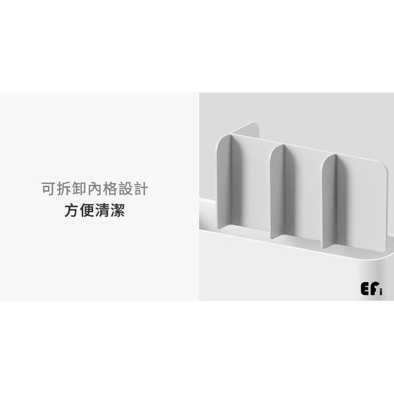 『無痕磁吸漱口杯牙刷架(三人款)』【Efanvei】 電動牙刷架 免打孔 壁掛 磁鐵 黏貼 漱口杯 簡約 浴室置物 現貨-細節圖7