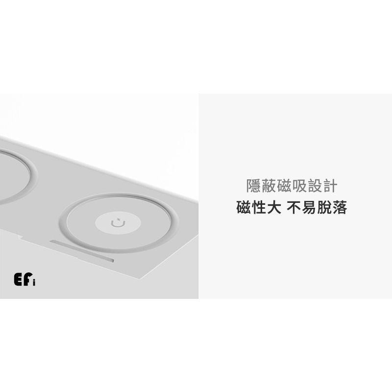 『無痕磁吸漱口杯牙刷架(三人款)』【Efanvei】 電動牙刷架 免打孔 壁掛 磁鐵 黏貼 漱口杯 簡約 浴室置物 現貨-細節圖8