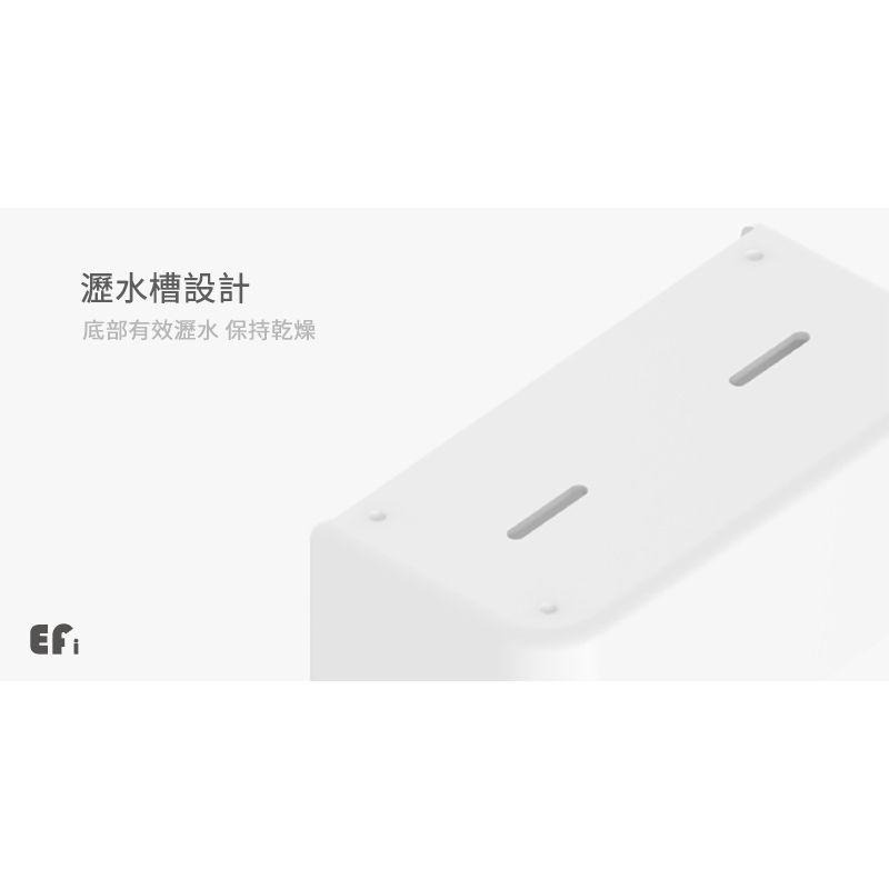 『分隔瀝水壁掛置物架』【Efanvei】 免釘 無痕膠 卡扣背貼 置物架 收納架 可分隔 浴室收納 可瀝水 壁掛 現貨-細節圖7