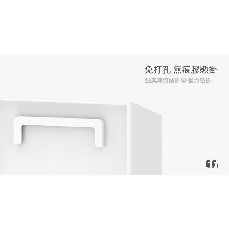 『分隔瀝水壁掛置物架』【Efanvei】 免釘 無痕膠 卡扣背貼 置物架 收納架 可分隔 浴室收納 可瀝水 壁掛 現貨-細節圖8