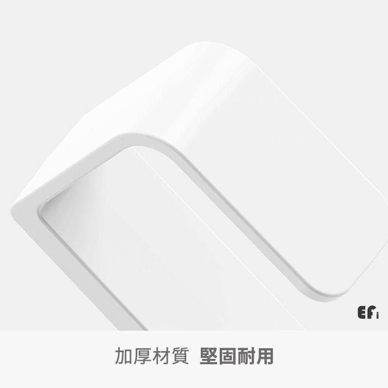 『簡約臉盆澡盆掛勾』【Efanvei】無痕 壁掛 免打孔 臉盆架 澡盆掛勾 收納 掛勾 掛鉤 高品質 白色 簡單懸掛-細節圖5