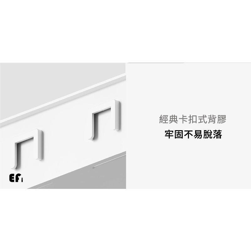 『大容量瀝水壁掛置物架』【Efanvei】 免釘 無痕膠 卡扣背貼 置物架 收納架 可分隔 浴室收納 可瀝水 壁掛 現貨-細節圖6