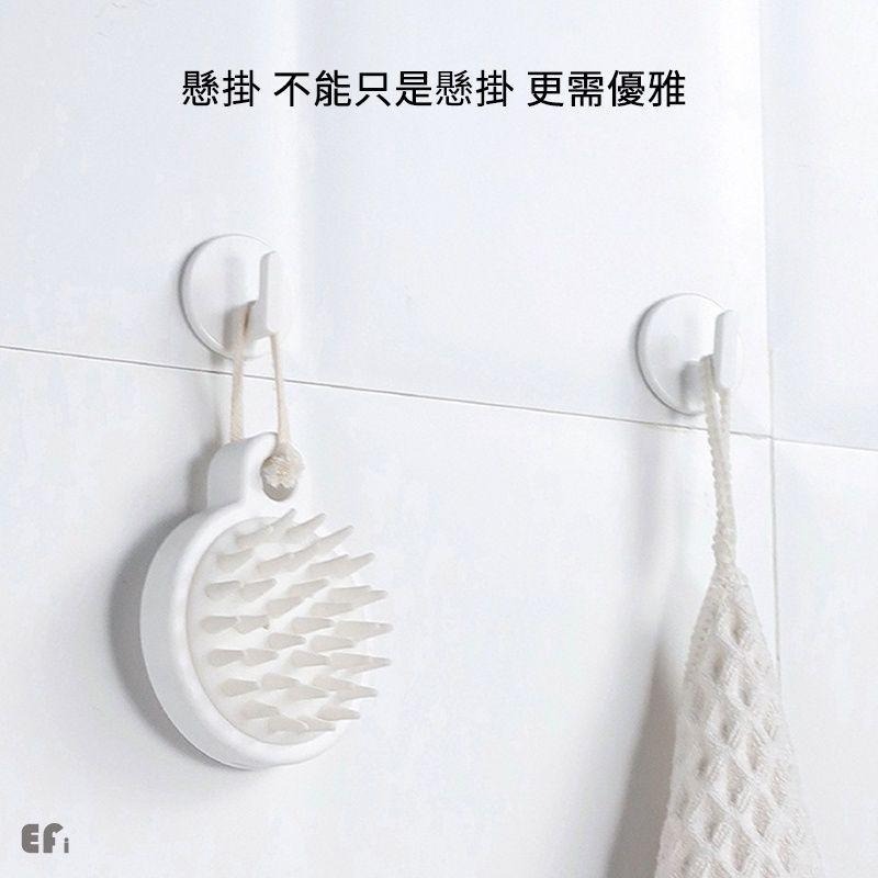 『北歐簡約黏貼掛勾(6入)』【Efanvei】黏貼掛勾 簡約掛勾 3m 免釘 掛勾 北歐 衣服掛勾 鑰匙掛勾 現貨 台灣-細節圖3