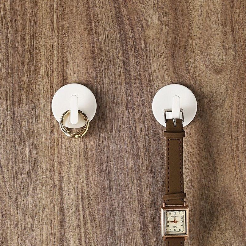 『北歐簡約黏貼掛勾(6入)』【Efanvei】黏貼掛勾 簡約掛勾 3m 免釘 掛勾 北歐 衣服掛勾 鑰匙掛勾 現貨 台灣-細節圖9