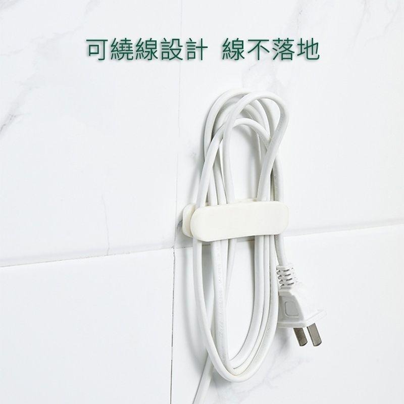 『彈性插頭固定理線器3入』【Efanvei】電線整理 免打孔 電腦線整理 充電線固定 手機線整理 電線固定 集線器 現貨-細節圖3