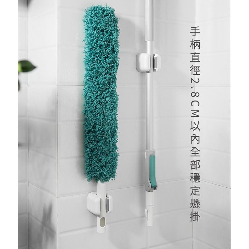 『簡約無痕拖把掛勾PLUS』【Efanvei】夾取加強 免釘 無痕貼 雨傘掛勾 掃把掛勾 拖把收納 現貨 台灣-細節圖3