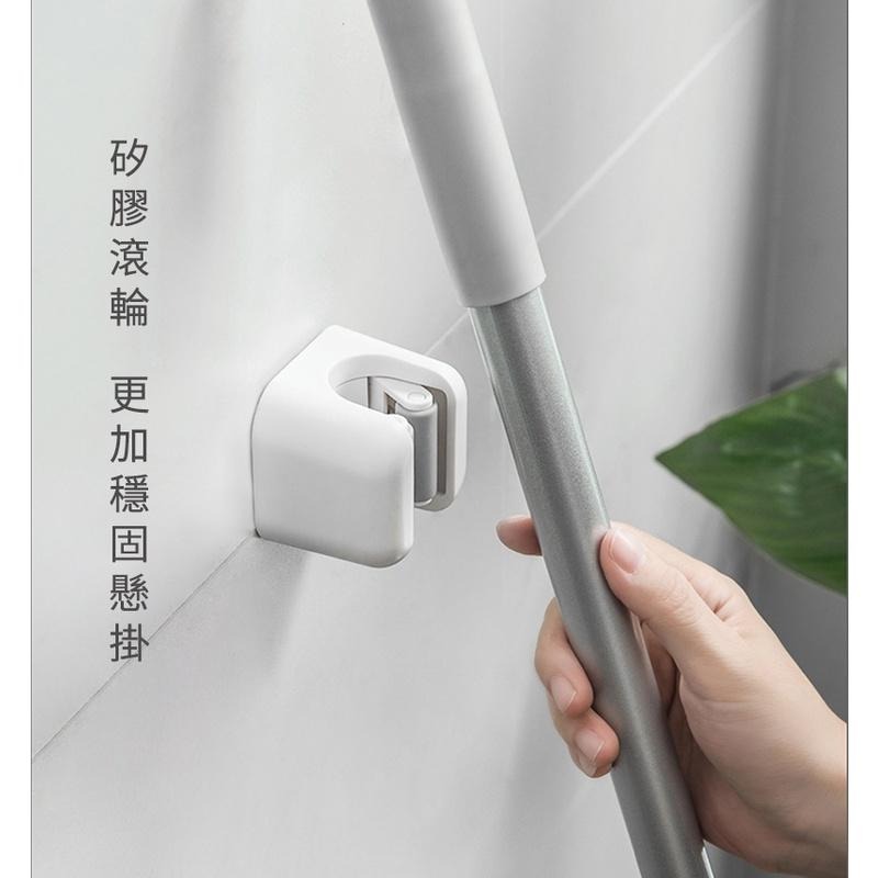 『簡約無痕拖把掛勾PLUS』【Efanvei】夾取加強 免釘 無痕貼 雨傘掛勾 掃把掛勾 拖把收納 現貨 台灣-細節圖4
