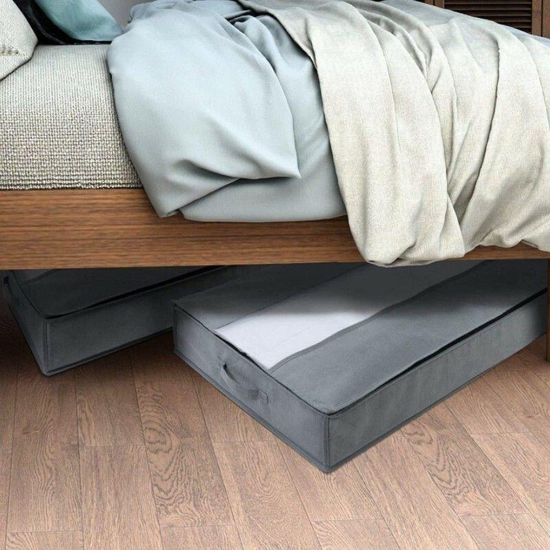 『精簡棉被收納袋』【Efanvei】棉被收納袋 防塵袋 棉被整理 衣服收納 被單收納 可折 床下收納 現貨 台灣-細節圖4