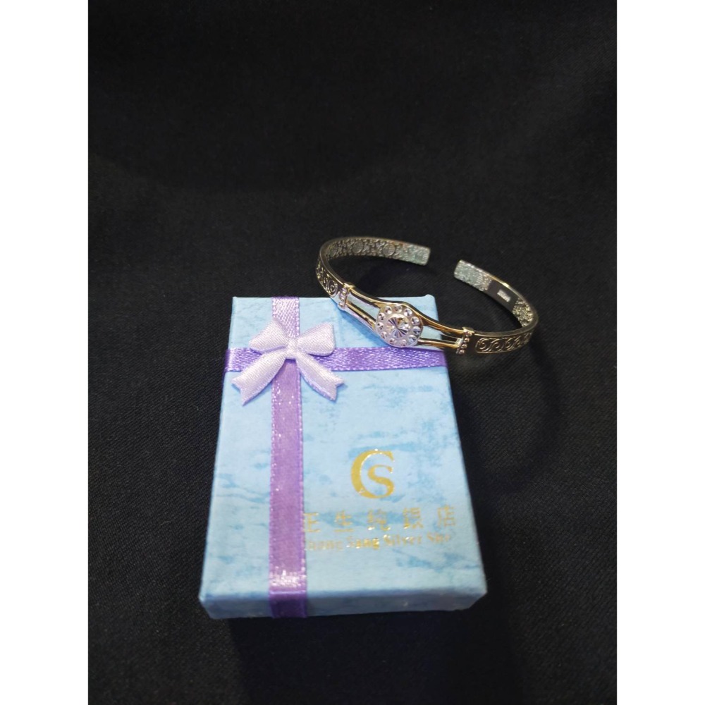 全品項75折  香港正生銀飾代購  普通造型款純銀飾  銀飾出清拍賣-規格圖9