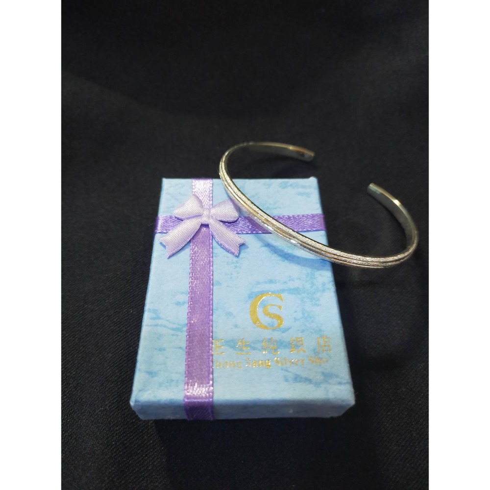 全品項75折  香港正生銀飾代購  普通造型款純銀飾  銀飾出清拍賣-規格圖9