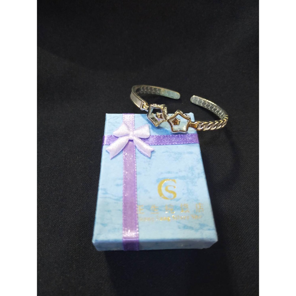 全品項75折  香港正生銀飾代購  普通造型款純銀飾  銀飾出清拍賣-規格圖9