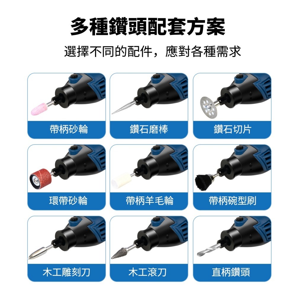 【TW現貨送27配件組】刻磨機 雕刻機 研磨機 拋光機 切割機 SULI 速力工具 SL-130 3MM夾頭 六段調速-細節圖7