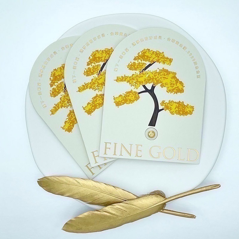 【金華貴金屬】純金小金豆1公克 檢驗卡裝 9999金塊 賓士金條製成 黃金塊 黃金1克-細節圖6