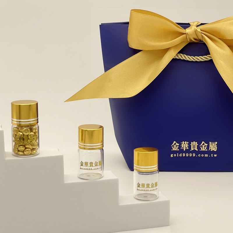 【金華貴金屬】金豆玻璃瓶 小金豆 台灣現貨 玻璃小金瓶 黃金 撲滿 存錢筒 存錢密封罐 黃金收藏瓶-細節圖3