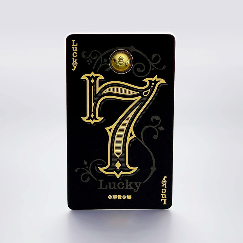 【金華貴金屬】Lucky 7小金豆1台錢 - 燙金檢驗卡裝 9999金塊 幸運七 黃金-細節圖5