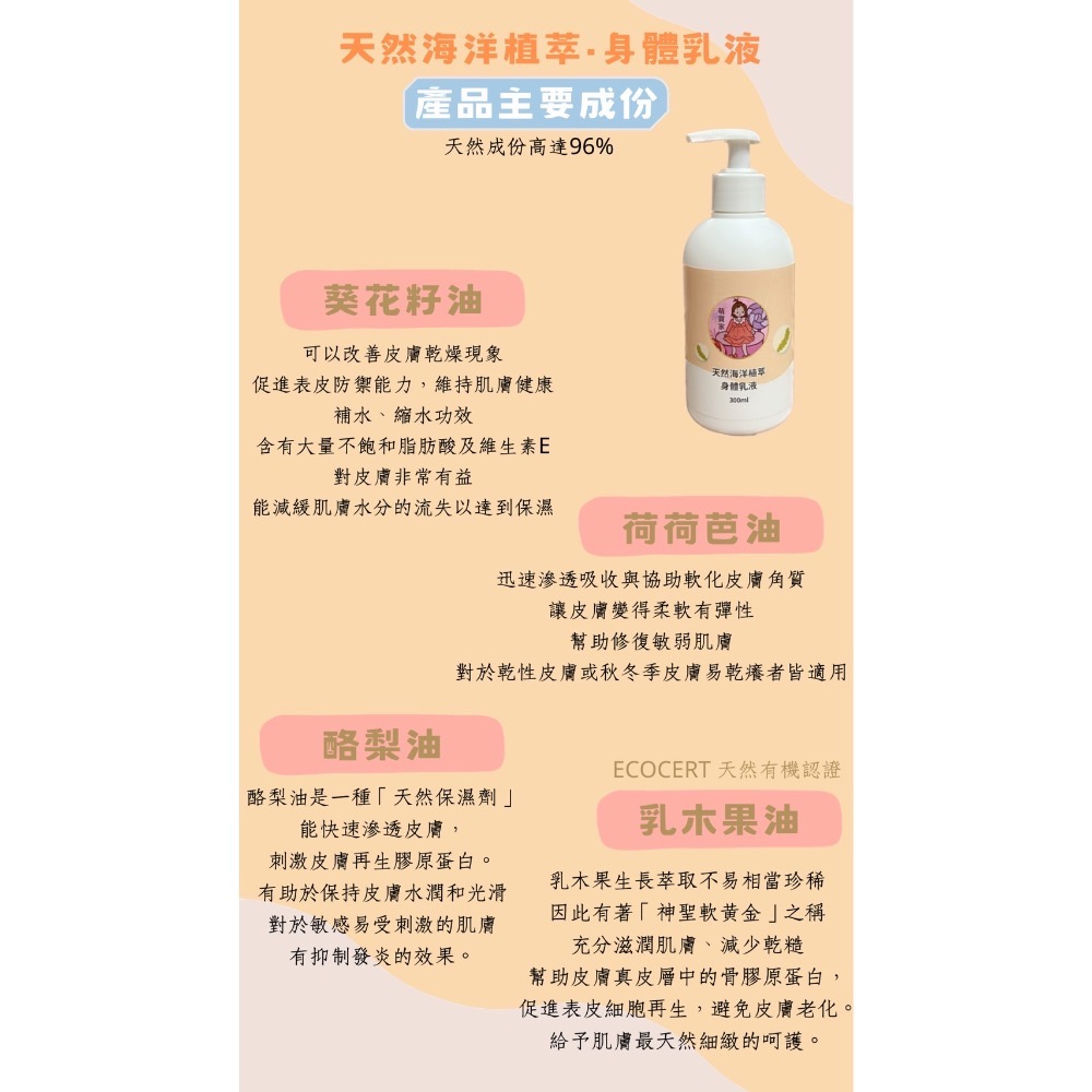 海洋植萃身體乳🧴-細節圖2