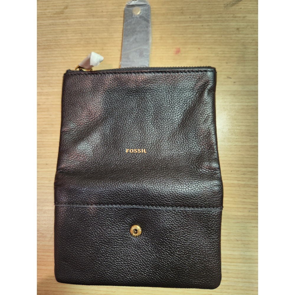 Fossil細腰封中夾（黑）-細節圖2