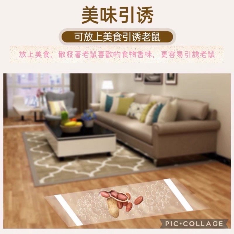 ￼台灣出貨 隱形捕鼠魔毯 120cm 捕鼠 黏鼠毯 超強力黏鼠板 粘鼠板 捕鼠神器 滅鼠魔毯 捕鼠-細節圖4