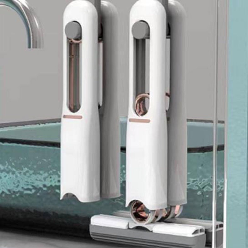 現貨 迷你小拖把 免手洗平板拖把 桌面拖把 海綿拖把 玻璃清洗拖把 拖把 迷你拖把-細節圖5