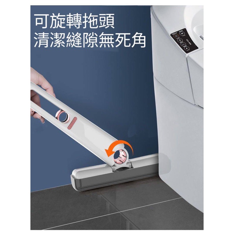 現貨 迷你小拖把 免手洗平板拖把 桌面拖把 海綿拖把 玻璃清洗拖把 拖把 迷你拖把-細節圖7