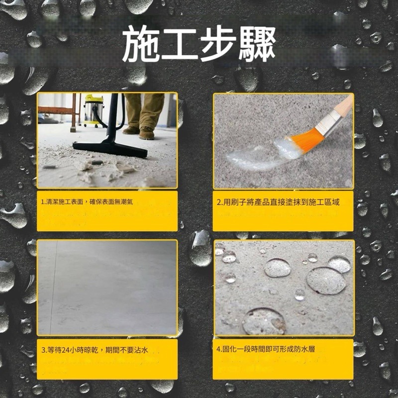 現貨 透明防水神器 防水塗料防水膠 防水塗料 防水密封劑 防水膠-細節圖2
