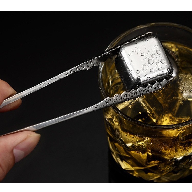 台灣出貨 冰塊 304不鏽鋼冰塊 冰球 冰磚 冰桶 冰塊盒 冰箱 廚房 環保冰塊 不銹鋼冰球 威士忌冰塊 冰磚冰石 保冰-細節圖9