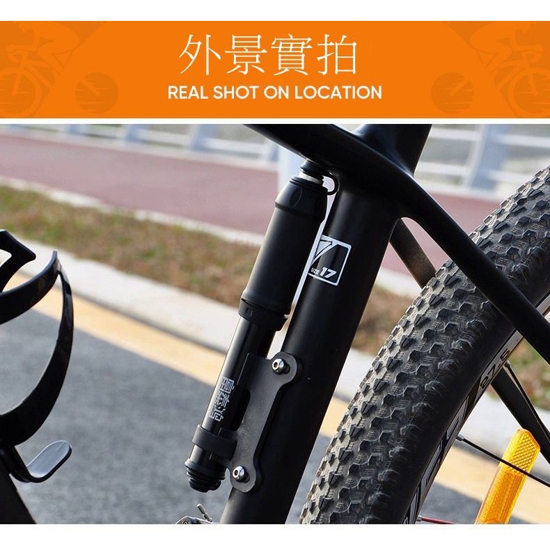 台灣出貨 充氣筒 打氣筒 迷你便利 鋁合金打氣筒 高壓打氣筒 單車打氣 公路車打氣筒 腳踏車隨身打氣筒 自行車打氣筒-細節圖6