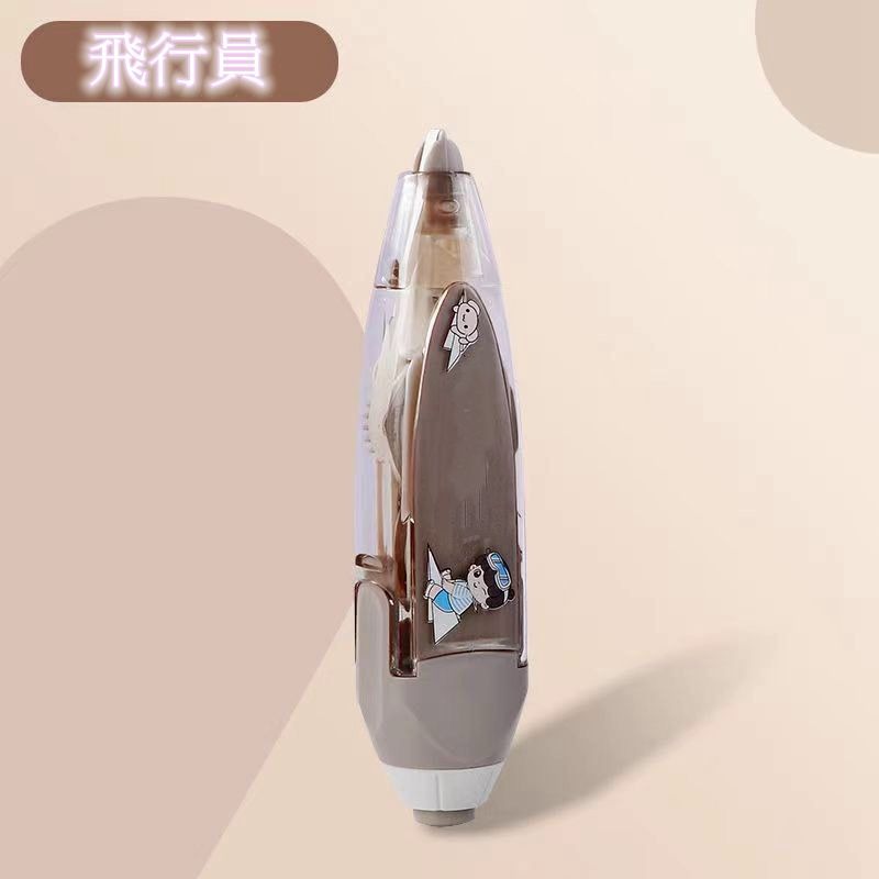 台灣出貨 HANGLI 按壓式修正帶 立可帶 可換替芯 立可貼 按動款 替換芯 修正帶 立可白 PET透明膜帶-規格圖7