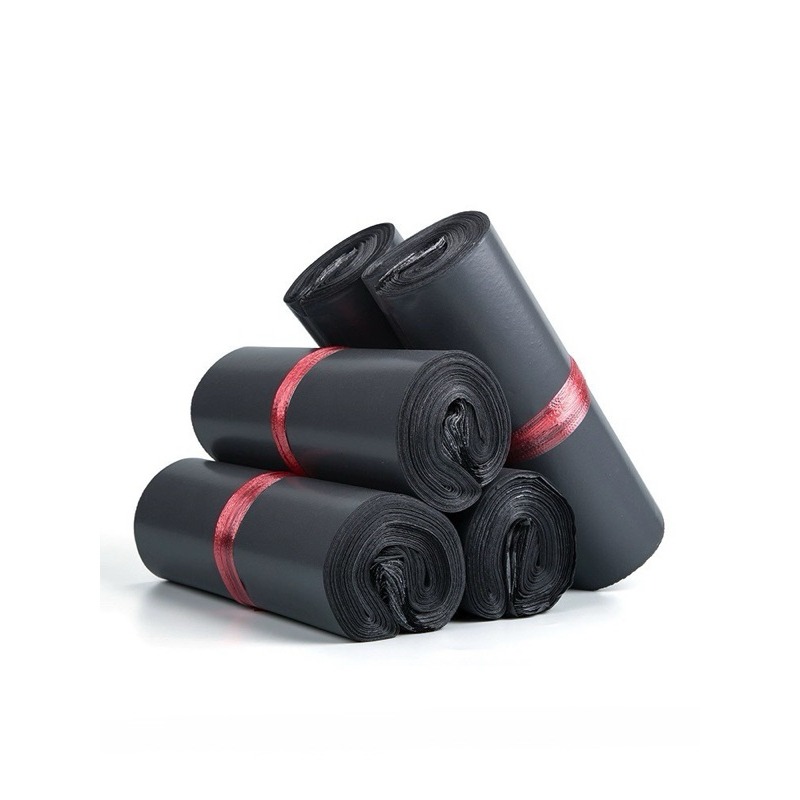 [現貨] 100入 破壞袋 不透光 深灰色PE快遞袋 包裝袋 寄件袋 便利袋 快遞袋 破壞袋-細節圖4