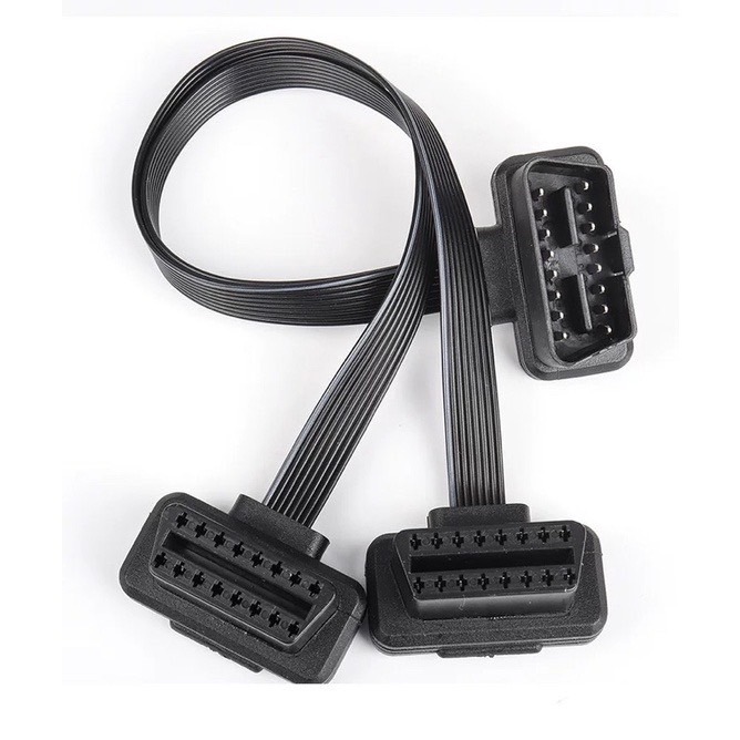 現貨 OBD2 一分二開關延長線 一分二扁線 扁線 帶開關轉接線 一分二開關線 延長線 OBD延長線 開關線 延長線-規格圖9