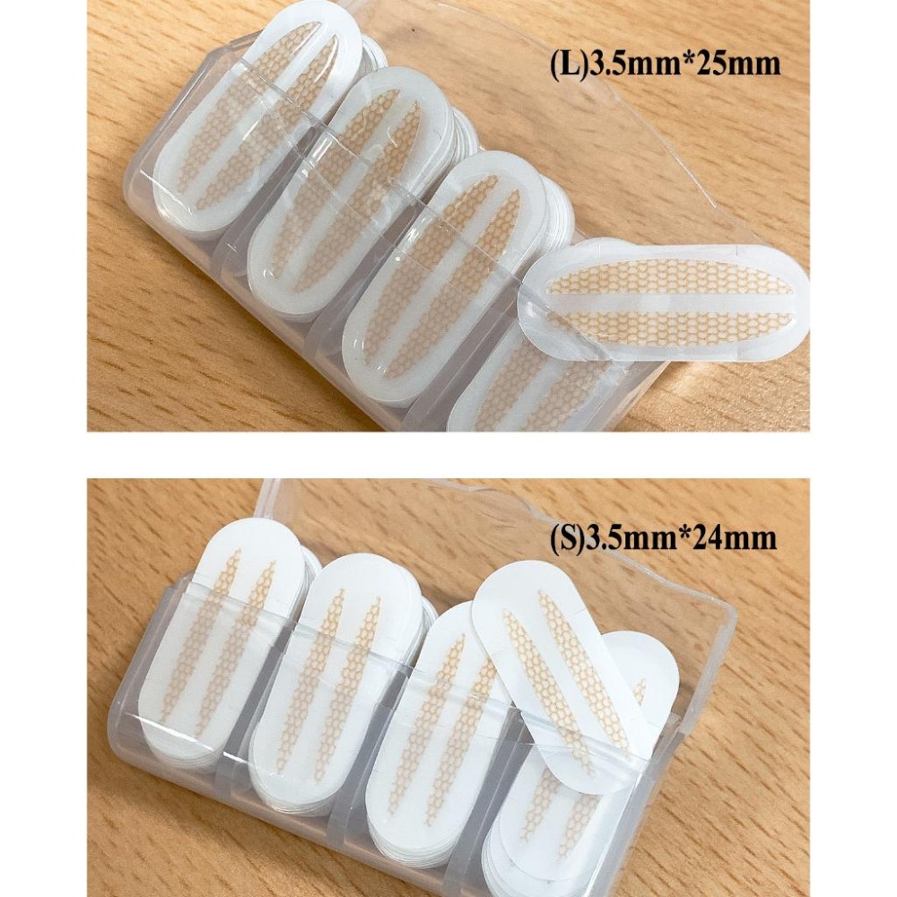 youberry膚色隱形雙眼皮貼100對(L)(S) 雙眼皮貼 膚色雙眼皮貼 雙眼皮貼肉色 雙眼皮貼單面肉色-細節圖2