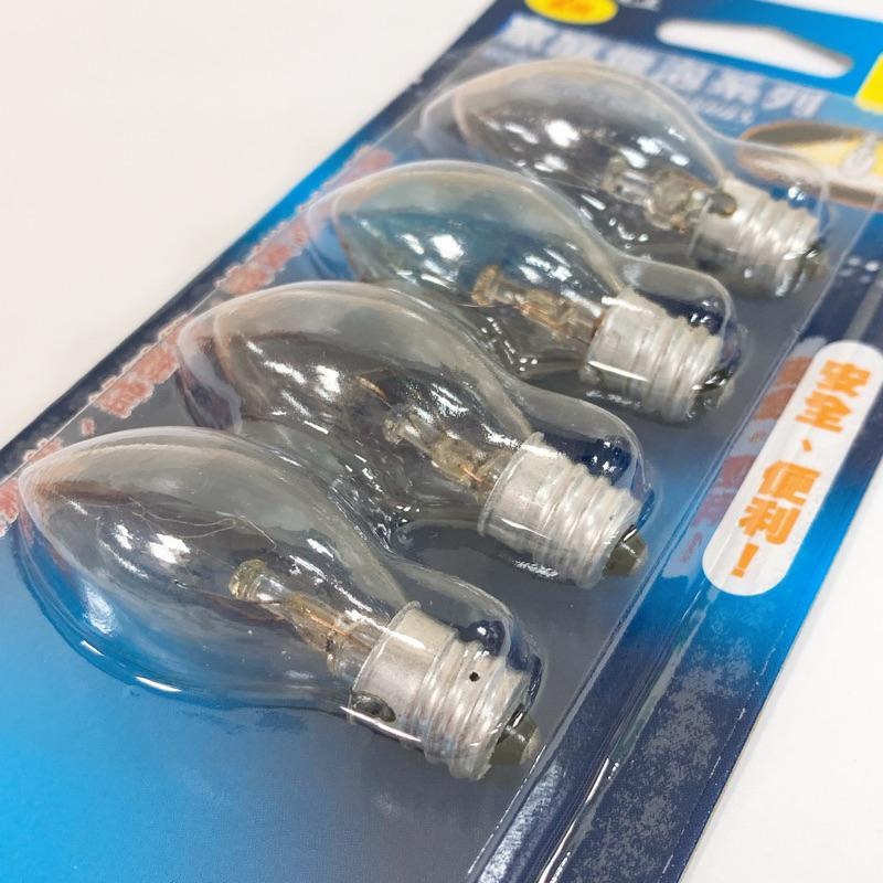 【快速出貨】2W燈泡清光-4入 E12-102C-4 小燈泡 電燈 E12 燈泡-細節圖3
