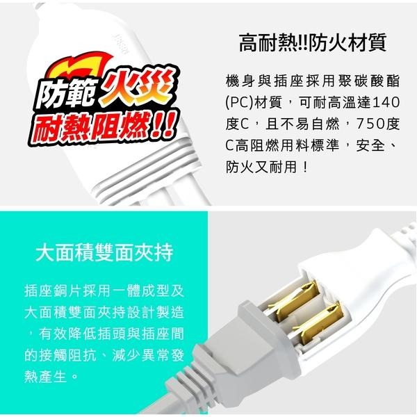 【快速出貨】任意轉1對3插轉接電源線 一對三插座 分接器 1對3插頭 任意轉 平貼式插頭 轉向插頭 Sincyuan-細節圖7
