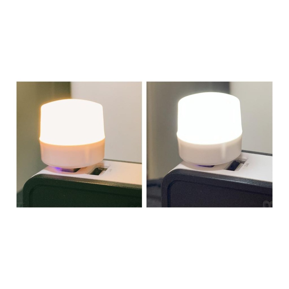 【現貨】USB迷你LED小燈泡(2入) 白光/黃光  USB燈 usb 燈泡-細節圖2