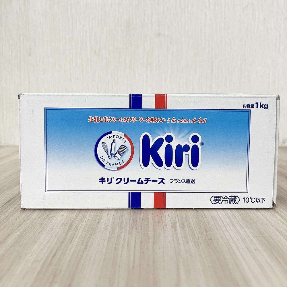 Kiri吉利奶油乾酪1kg (冷藏) 奶油乳酪 頂級 KIRI 全脂軟乾酪 乳酪蛋糕 凱芮奶油乳酪  法國凱芮奶油乳酪-細節圖2