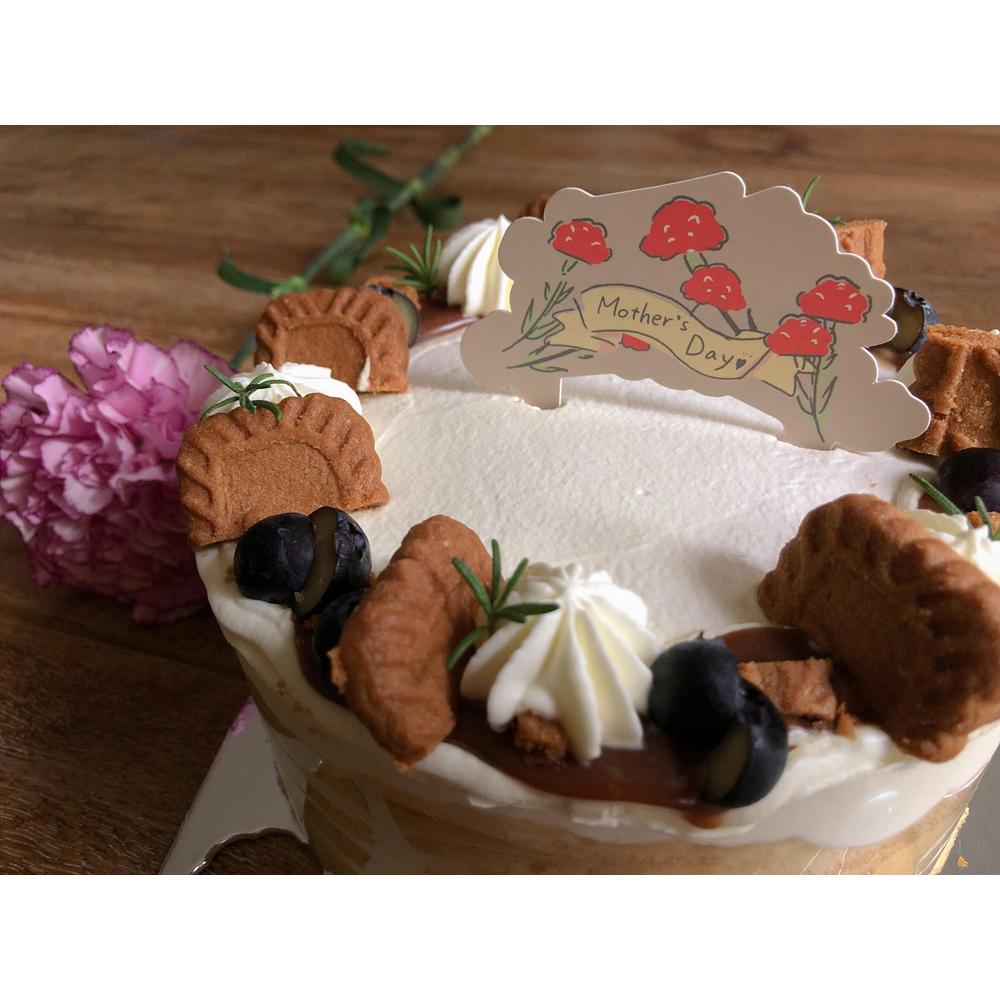 蛋糕插牌 5枚/包  生日蛋糕裝飾 蛋糕裝飾品 派對 節日 甜品 插牌 插件 烘焙蛋糕 裝飾擺件 母親節 母親節蛋糕-細節圖4