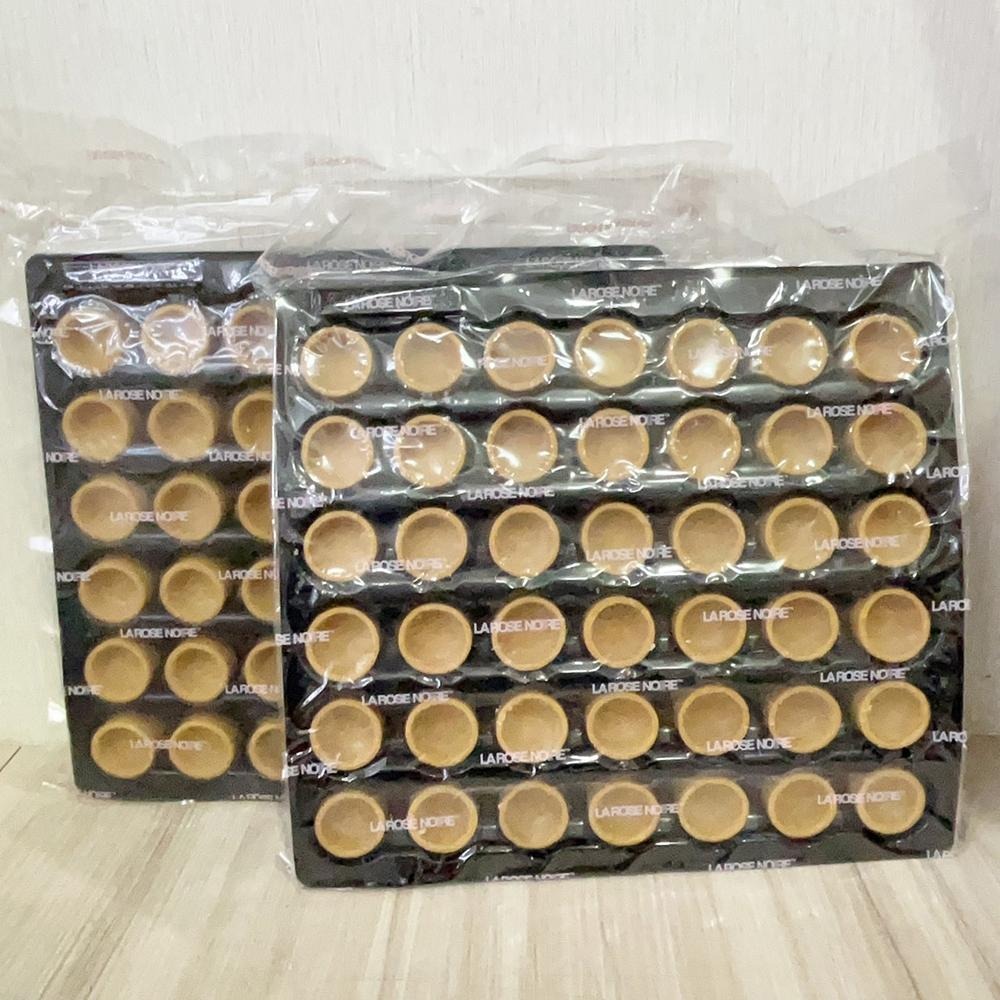 迷你圓形香草塔殼 42個/盤 (冷凍) 香草塔殼 甜點底座 圓形塔殼  黑玫瑰塔殼 水果塔 餅乾塔皮 堅果塔 直角塔殼-細節圖7