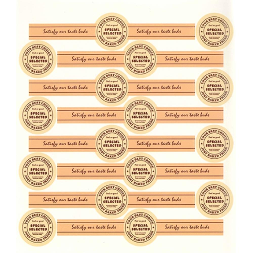 烘焙手作貼紙 甜點封口貼紙 長條貼紙 粉紅色 雙邊封口貼 布丁杯貼紙 奶酪杯貼紙 蛋糕杯貼紙 手作雙邊飲料封口貼 貼紙-細節圖5