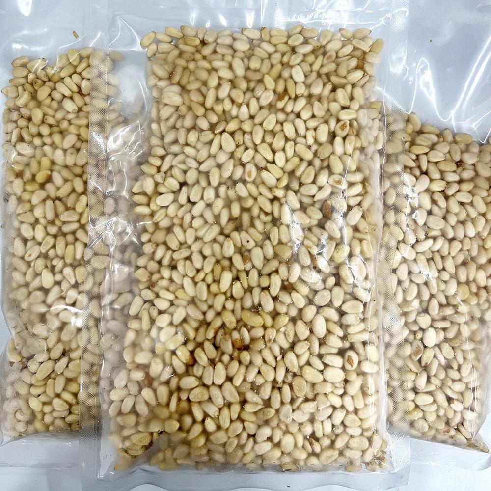 【柚子烘焙材料】松子3A 250g(冷藏) 特級3A松子仁 松子仁 堅果 原味松子 乾松子 生松子 沙拉 烘焙 料理-細節圖5