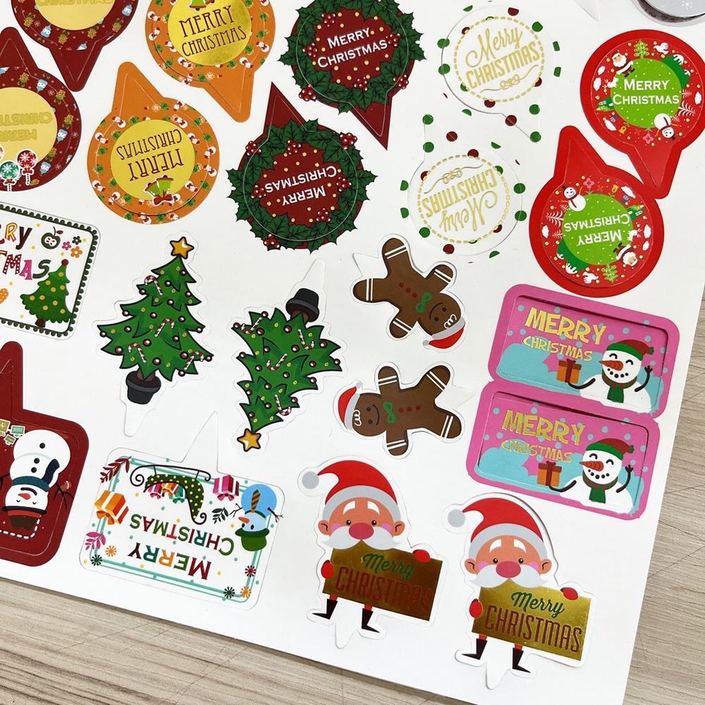 【柚子烘焙材料】NEW聖誕插牌 1張 裝飾 小卡 聖誕節 聖誕插卡 蛋糕插卡-細節圖2