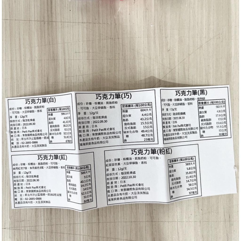 【柚子烘焙材料】日本進口 巧克力風味筆 白/粉紅/黑/紅/巧 12g/包 日本 風味筆 餅乾 蛋糕裝飾 蛋糕 巧克力筆-細節圖3