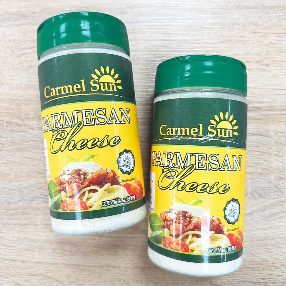 美國 Carmel Sun 卡米爾陽光帕瑪森乳酪粉(冷藏)卡米爾陽光 帕瑪森乳酪粉 乳酪粉 227g/罐 卡米爾乳酪粉-細節圖3
