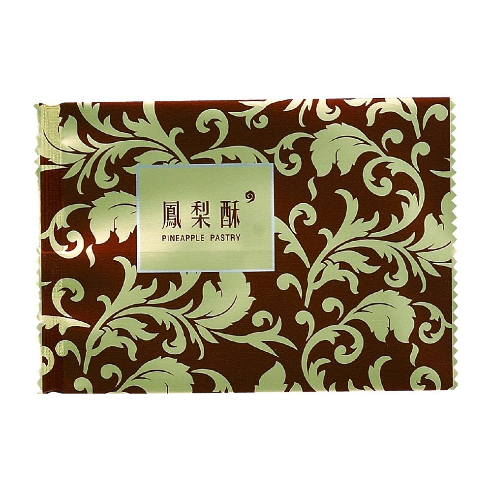 【柚子烘焙材料】雕花滿金鳳梨酥單顆袋(暗紅/藍) 100入 鳳梨酥袋鳳梨酥包裝袋鋁箔包裝袋平口機封袋糖果-細節圖2