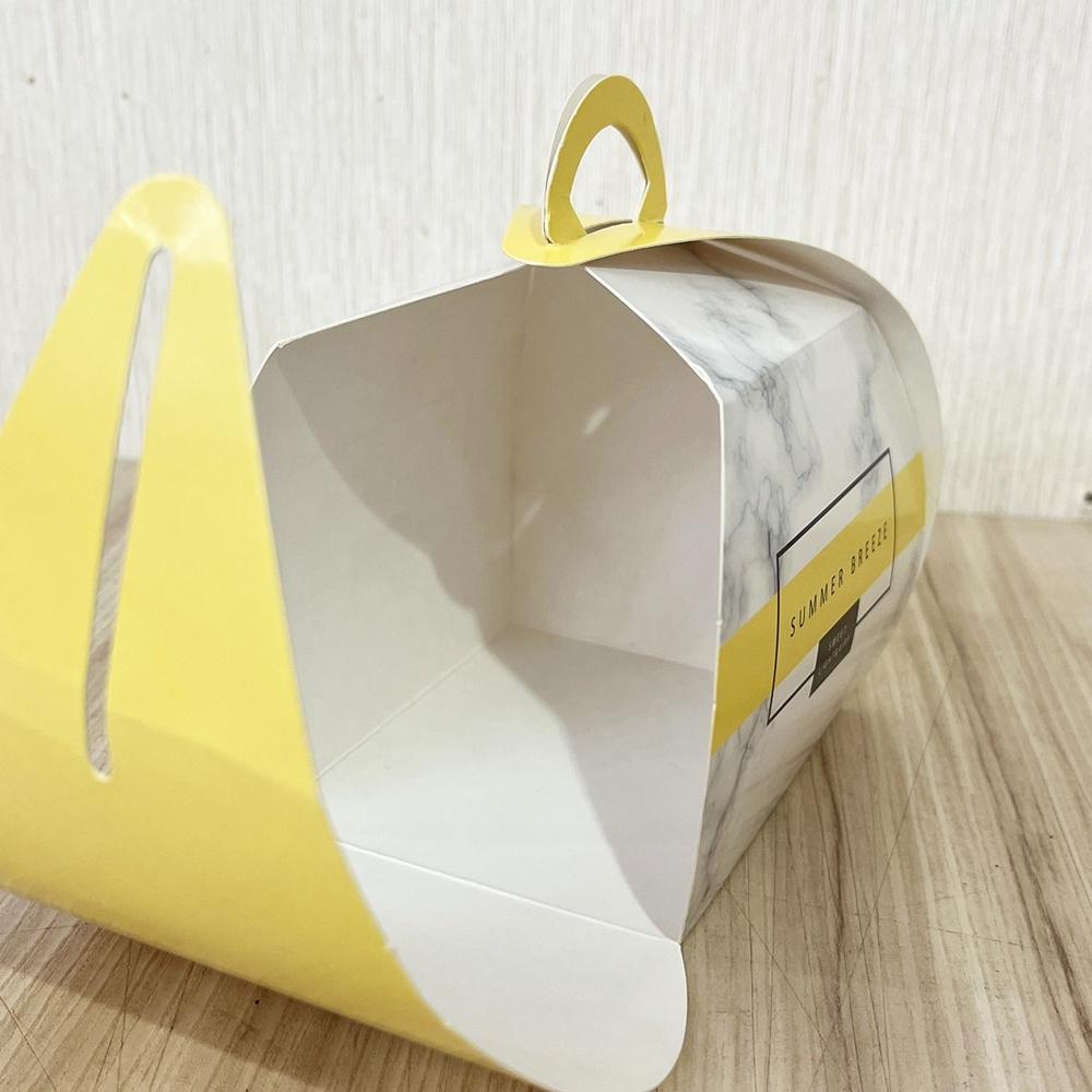 【柚子烘焙材料】夏沐 切片蛋糕盒 手提蛋糕盒 慕斯蛋糕盒-細節圖4