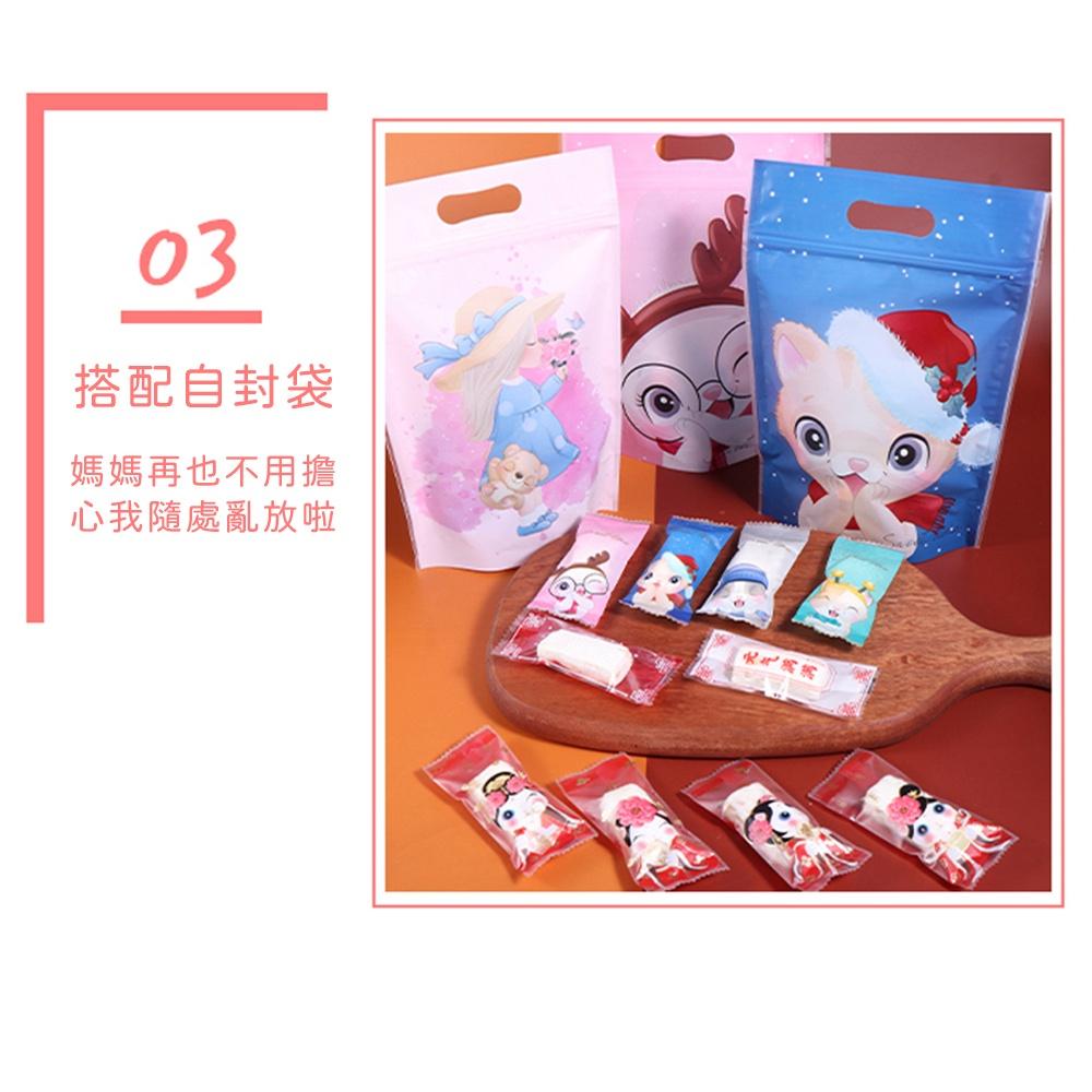 【柚子烘焙材料】原創新年款烘焙點心包裝袋 4×9.5cm (200入)包裝袋 糖果 甜點 餅乾 牛軋餅袋 紅色喜氣 節慶-細節圖5