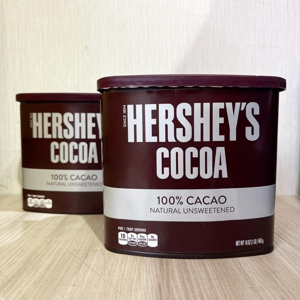 美國 Hershey＇s 好時 賀喜 100%純可可粉 226g 無添加 美國 無糖可可粉 布朗尼 巧克力-細節圖5